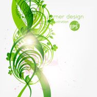 Floral Retro Background for Vintage Design N853