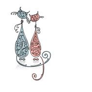 Couple of cats for your design