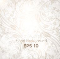 Floral Retro Background for Vintage Design N876