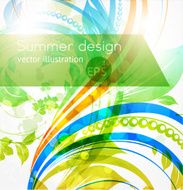 Floral Retro Background for Vintage Design N889