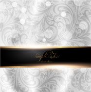 Floral Retro Background for Vintage Design N901