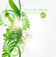 Floral Retro Background for Vintage Design N911