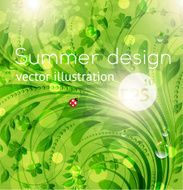 Floral Retro Background for Vintage Design N921