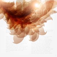 Floral Retro Background for Vintage Design N947