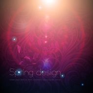 Floral Retro Background for Vintage Design N951