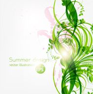 Floral Retro Background for Vintage Design N957