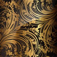 Floral Retro Background for Vintage Design N958