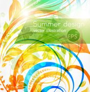 Floral Retro Background for Vintage Design N960