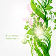 Floral Retro Background for Vintage Design N966