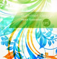 Floral Retro Background for Vintage Design N973