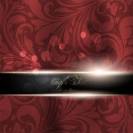 Floral Retro Background for Vintage Design N1029