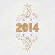 Vintage 2014 background