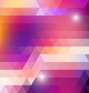Geometric shining pattern with triangles N12