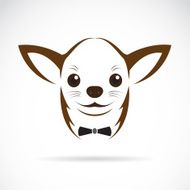 Vector image of an chihuahua dog