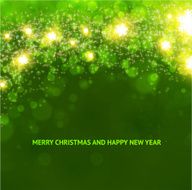 Green Christmas card