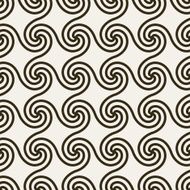 Abstract geometric background with swirls