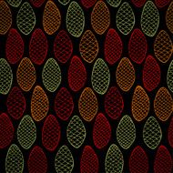 Seamless doodle colorful texture