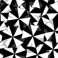 Top of umbrellas seamless pattern