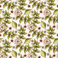 Seamless Floral Pattern N802