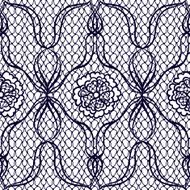 Old lace background ornamental flowers Vector texture N11