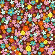 Cute seamless floral texture N4