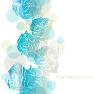 Rose background Floral abstract pattern N3