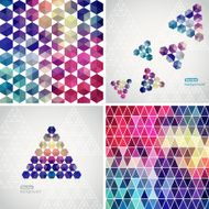 Abstract geometric pattern N70