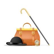 Vector accessories of the gentleman