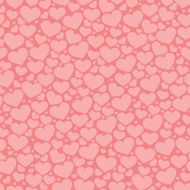 Abstract pattern with hearts