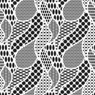 Lace vector fabric seamless pattern N35