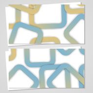 Vector business-card set for your design N107