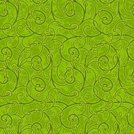 Seamless abstract liana twisted tendril background