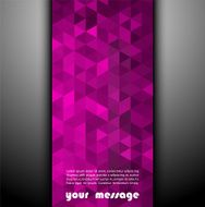 Abstract template background with triangle shapes N2