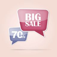 text bubble BIG SALE