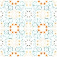 Abstract floral seamless pattern N22
