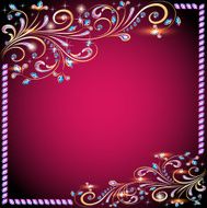 background image with precious stones N3