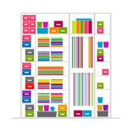 Wardrobe inside illustration for your design N9