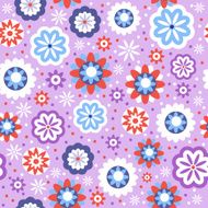 Floral seamless vector abstract background N3