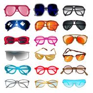set of sunglasses and eyeglasses for vision