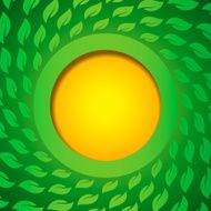 Natural background with leaves N6