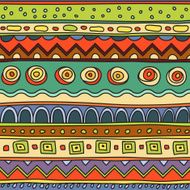 Ethnic ornament vector