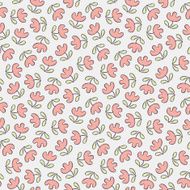 Flowers seamless pattern N50