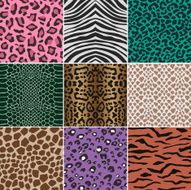 seamless animal skin pattern N5