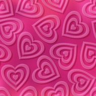 Seamless background Valentine hearts N2
