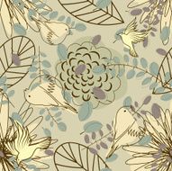 Seamless Floral Pattern N810