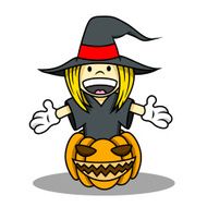 Witch Costume for Halloween N2