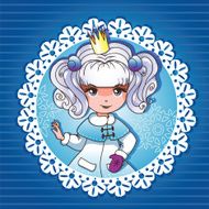 Snow-white princess portrait &ndash; series 2 4 N2