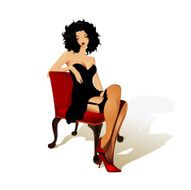 The beautiful woman N3
