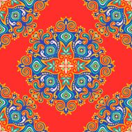 Seamless background with abstract ethnic pattern N12