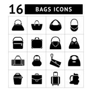 Set icons of bags N2
